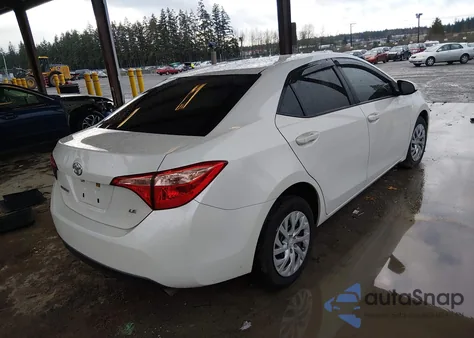 2019 Toyota Corolla Le from USA, damaged, VIN 5YFBURHE7KP861444